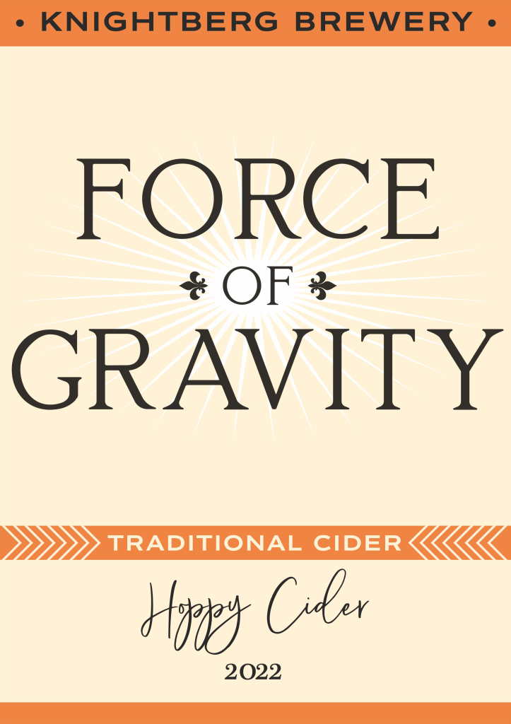 Force of Gravity Hoppy Cider & CITRA LUPOMAX 2022